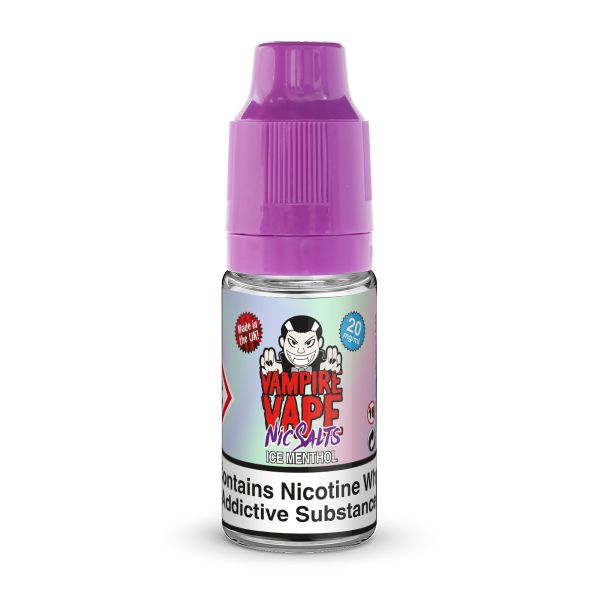 Ice Menthol Nic Salt 10ml - 10mg/20mg by Vampire Vape