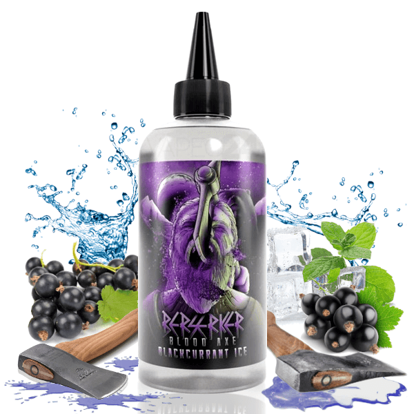 Blackcurrant Ice Berserker 200ml Short Fill by Joe's Juice