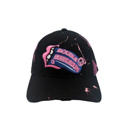 Lauren Rose Double Bubblegum 420 Trucker Cap