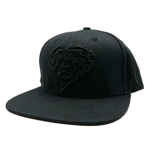 Lauren Rose Lion 420 Heart (BLK) Snapback Baseball Cap
