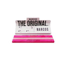 Narcos White Edition King Size Slim Rolling Papers + Tips - By Narcos