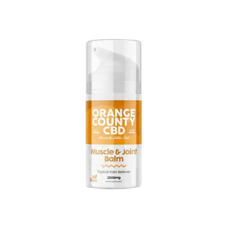 CBD Muscle & Joint Balm (2000mg) 100ml - By Orange County CBD