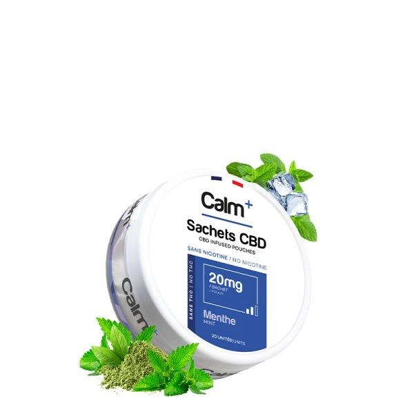 CBD Infused (10mg / 20mg / 30mg) Pouches by Calm+