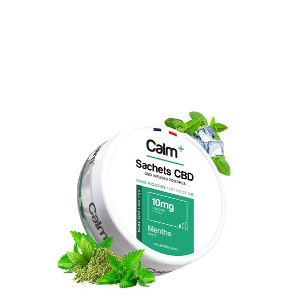 CBD Infused (10mg / 20mg / 30mg) Pouches by Calm+