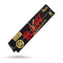 Black Classic Kingsize Slim Rolling Papers (Y) By Raw