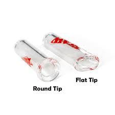 Glass Individual Rolling Tips ( Flat / Round Tip ) (A11) by Raw