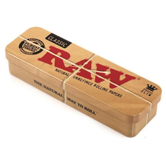 Roll Caddy Tin For Pre-Rolled Joint Cone Holder By RAW