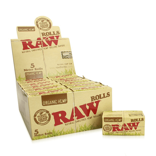 Organic Hemp Rolling Sheet (16ft) 5 Metres Slim - By Raw