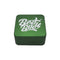 Flat Square Aluminium Grinder Grass 2 Parts (50mm) - By Best Buds