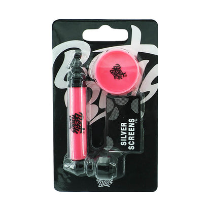 Pipsy Metal Pipe + Mini Grinder (Various Colours) by Best Buds