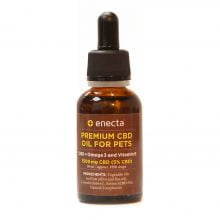 Premium CBD Oil For Pets 1500mg with Omega 3 & Vitamin E (30ml) by Enecta