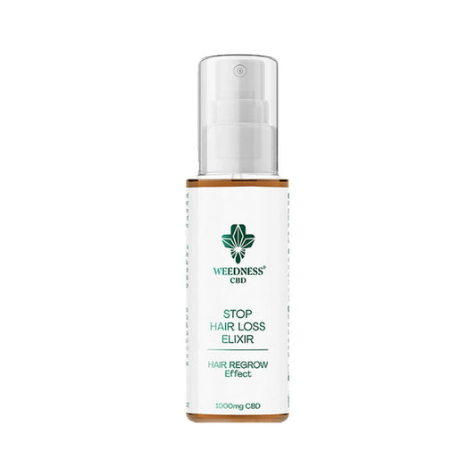 Stop Hair Loss Elixir 100mg of CBD (100ml) By Weedness CBD
