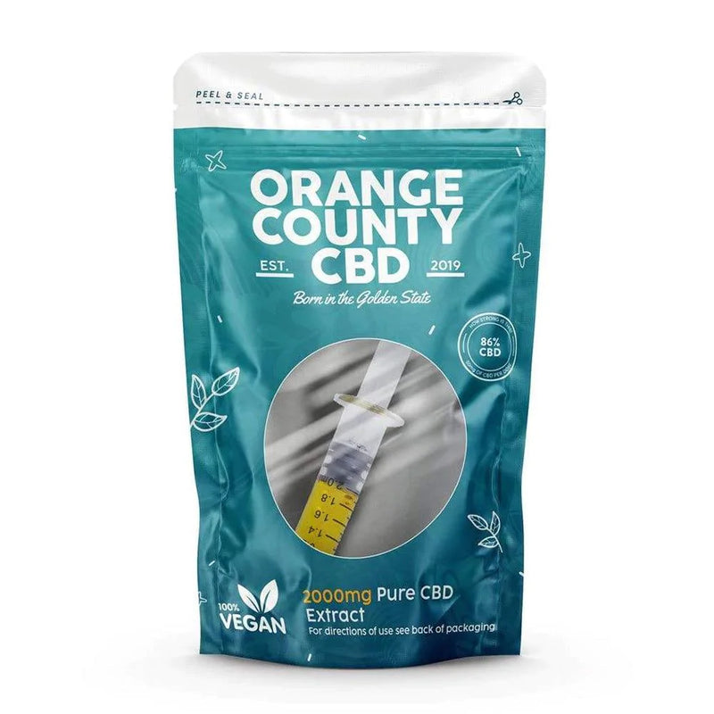 86% CBD Pure Extract (With Syringe) - 2000mg By Orange County CBD