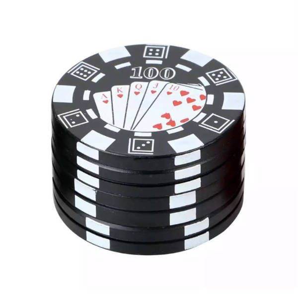 (18) Poker Chips / Cards Style Grinder