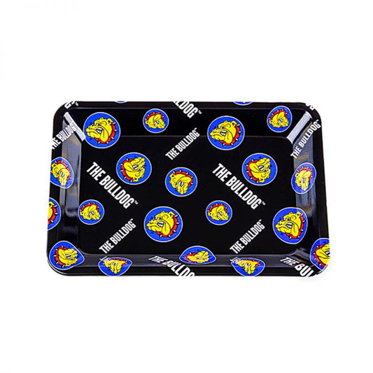 Original Metal Rolling Tray (With Pattern) By The Bulldog