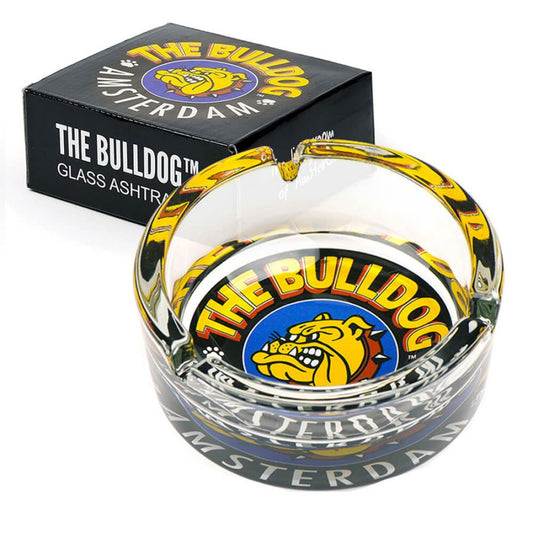 The Bulldog Original Glass Ashtray