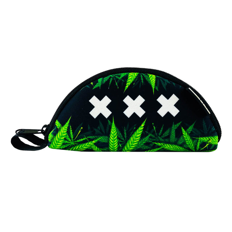 Weed Leaves Portable Rolling Tray Pouch By Best Buds